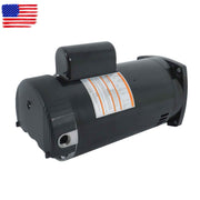 DURAFORCE B2842 Pool Pump Motor 1-1/2 HP 3450 RPM 56Y For Frame-Square Flange 208-230 Volt