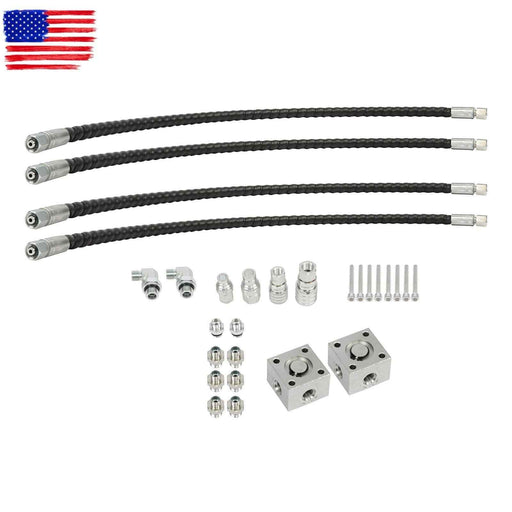 DURAFORCE Three-way diverter Valve Kit for 1-2 tons Mini Excavator With Quick Connects