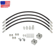 DURAFORCE Three-way diverter Valve Kit for 1-2 tons Mini Excavator With Quick Connects