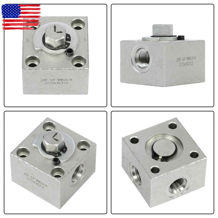 DURAFORCE Three-way diverter Valve Kit for 1-2 tons Mini Excavator With Quick Connects