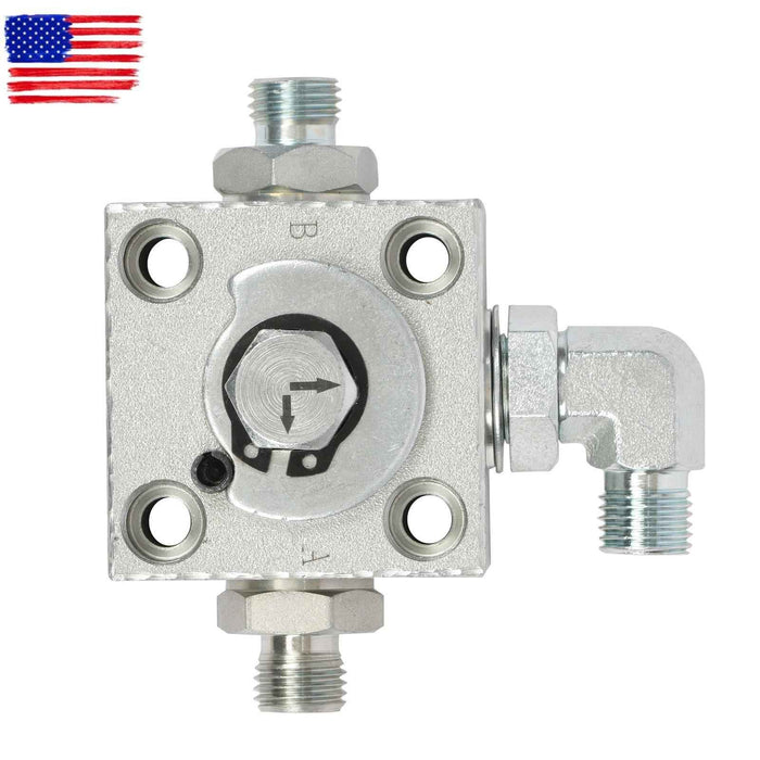 DURAFORCE Three-way diverter Valve Kit for 1-2 tons Mini Excavator With Quick Connects