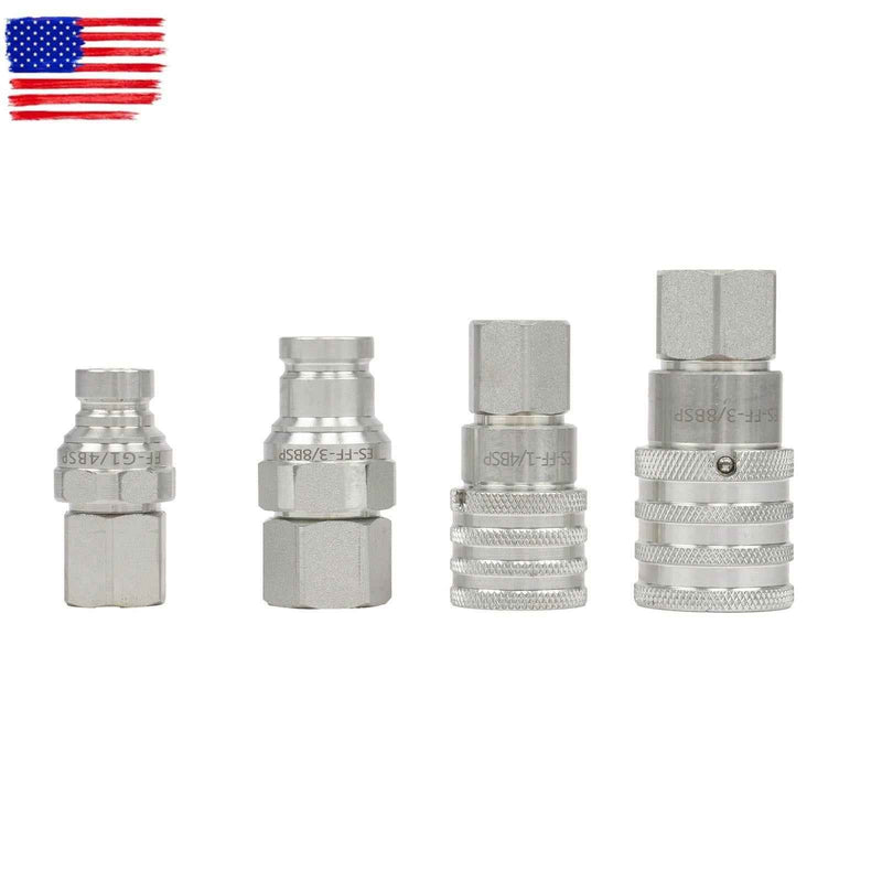 DURAFORCE Three-way diverter Valve Kit for 1-2 tons Mini Excavator With Quick Connects