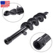 DURAFORCE 150mm diameter Auger Post Hole Attachment for mini excavator W/ Drill bit & pipe