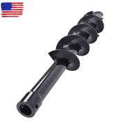 DURAFORCE 150mm diameter Auger Post Hole Attachment for mini excavator W/ Drill bit & pipe