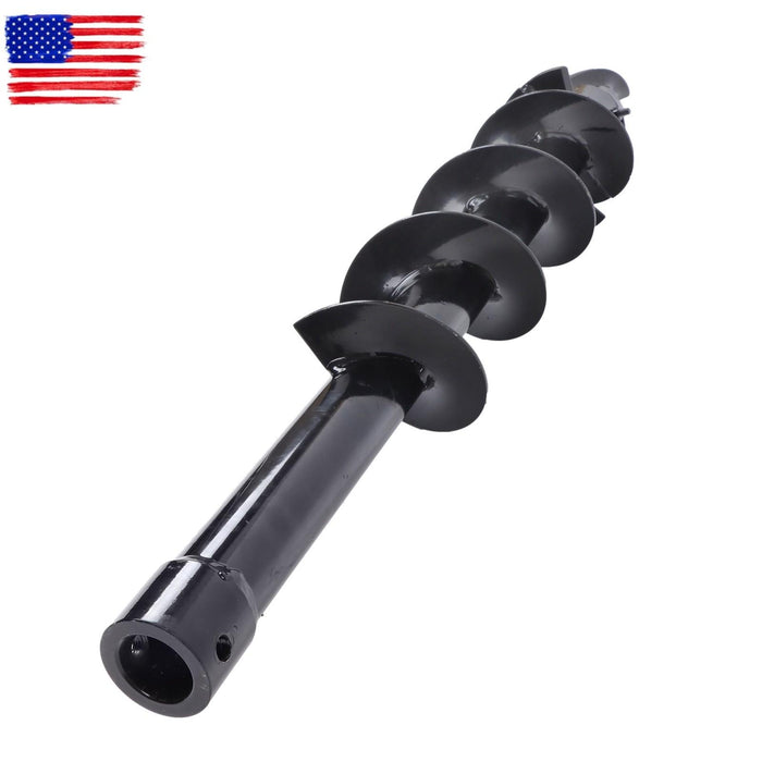 DURAFORCE 150mm diameter Auger Post Hole Attachment for mini excavator W/ Drill bit & pipe