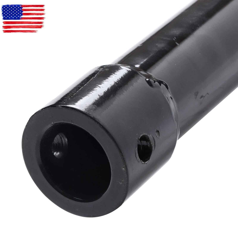 DURAFORCE 150mm diameter Auger Post Hole Attachment for mini excavator W/ Drill bit & pipe