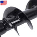 DURAFORCE 150mm diameter Auger Post Hole Attachment for mini excavator W/ Drill bit & pipe