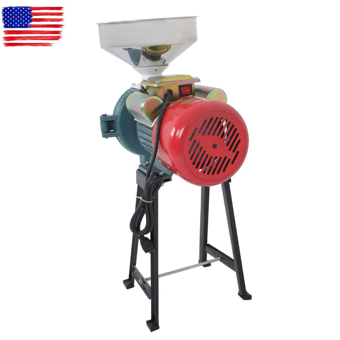 DURAFORCE Electric Grinder Grain Mill Corn Wheat Feed Flour Cereal Grain Mills 3000W 110V