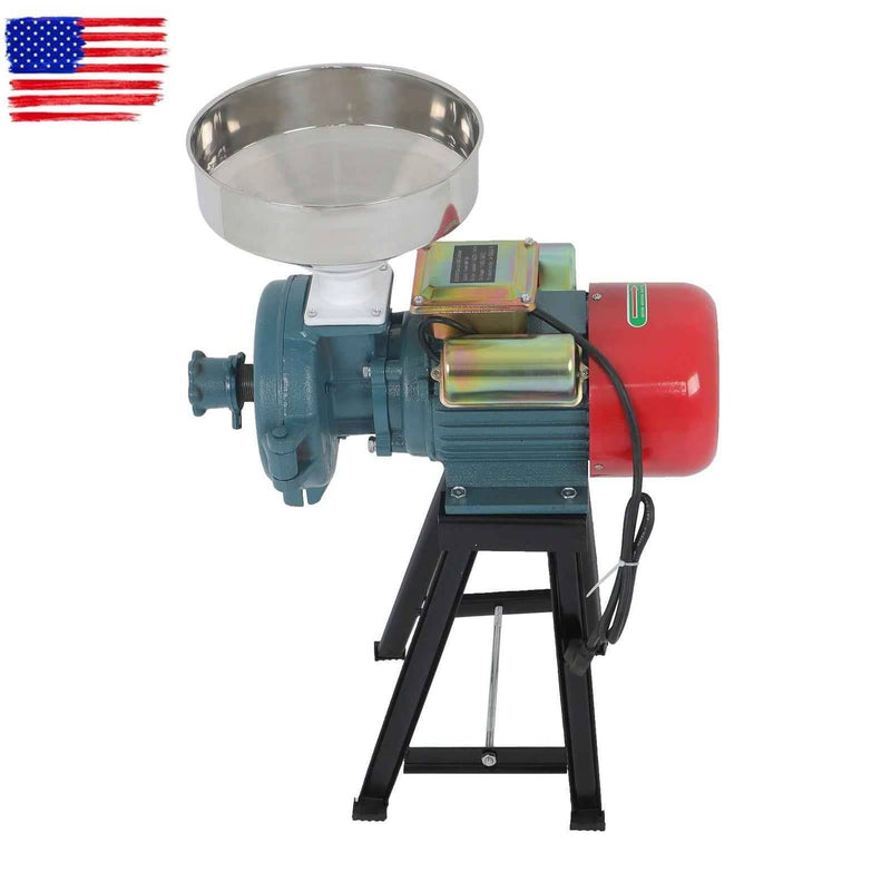 DURAFORCE Electric Grinder Grain Mill Corn Wheat Feed Flour Cereal Grain Mills 3000W 110V