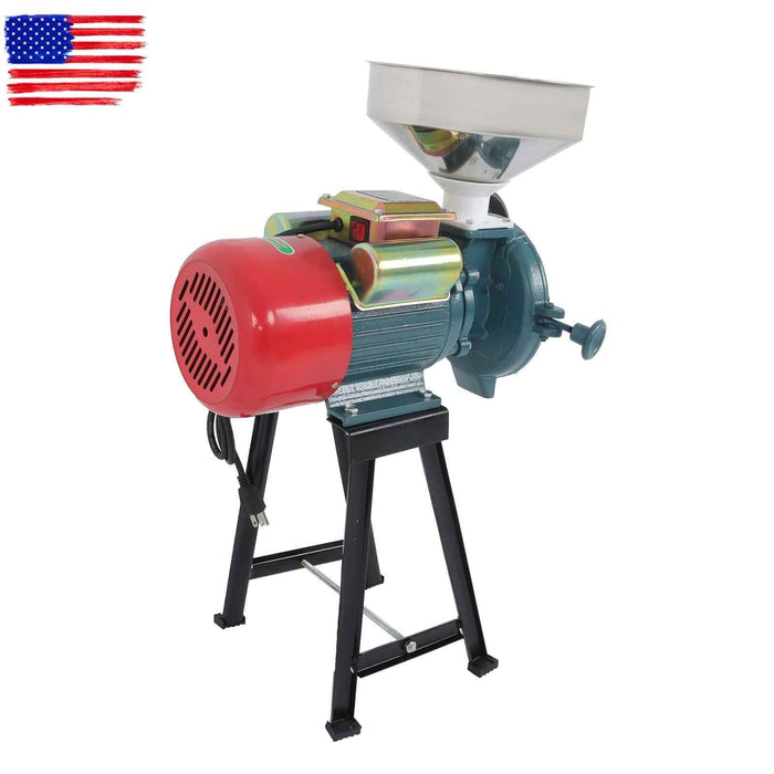 DURAFORCE Electric Grinder Grain Mill Corn Wheat Feed Flour Cereal Grain Mills 3000W 110V