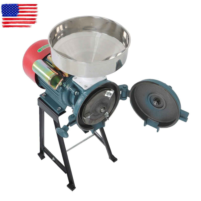 DURAFORCE Electric Grinder Grain Mill Corn Wheat Feed Flour Cereal Grain Mills 3000W 110V