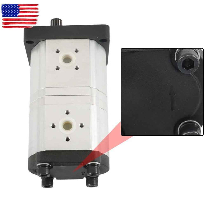 DURAFORCE For Kubota 1PC Hydraulic Pump 3A111-82202 M6800 M8200 M9000 M4700 M5400 Unused