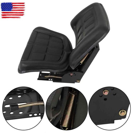 DURAFORCE Black Tractor 3300 3910 3930 Suspension Seat（no armrest）For Ford / New Holland