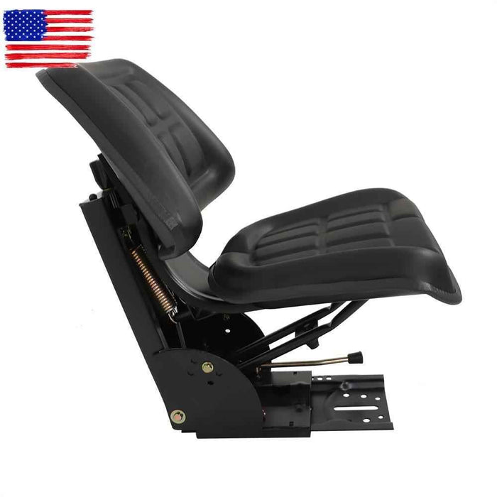 DURAFORCE Black Tractor 3300 3910 3930 Suspension Seat（no armrest）For Ford / New Holland
