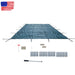 DURAFORCE 18x32FT Swimming Pool Safety Cover Rectangular for Underground & Inground Pool