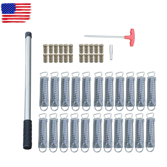 DURAFORCE 18x32FT Swimming Pool Safety Cover Rectangular for Underground & Inground Pool