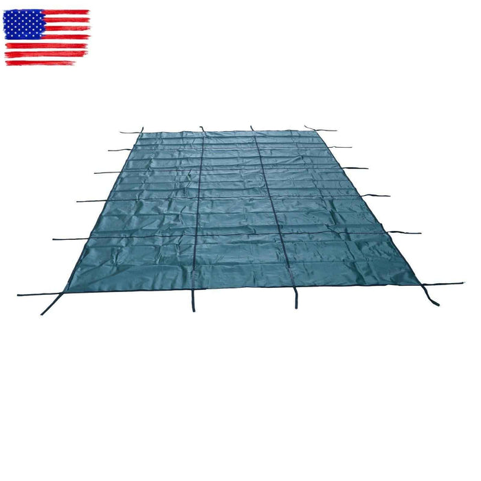 DURAFORCE 18x32FT Swimming Pool Safety Cover Rectangular for Underground & Inground Pool