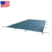 DURAFORCE 18x32FT Swimming Pool Safety Cover Rectangular for Underground & Inground Pool
