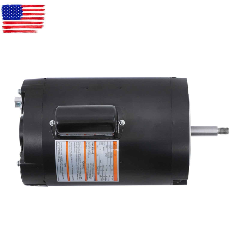 DURAFORCE Single Speed Swimming Pool Motor 3450 RPM Frame B127 Pool Pump Motor 0.75 HP
