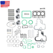 DURAFORCE Engine Rebuild Kit For Kubota L2500 L2500DT L2500F L2600 L2600F D1403