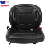 DURAFORCE New For Toyota Forklift Seat With Seatbelt & Switch Adjustable Back Universal