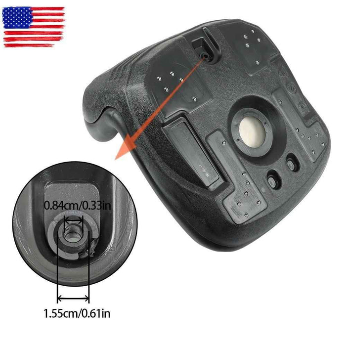 DURAFORCE Black 1PC For John Deere Skid Steer Bucket Seat 240 250 315 328D 332 7775 ETC