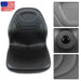 DURAFORCE Black 1PC For John Deere Skid Steer Bucket Seat 240 250 315 328D 332 7775 ETC