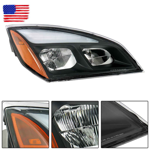 DURAFORCE Right LED Headlight Headlamp For Freightliner Cascadia 2018-2023 A6601405003