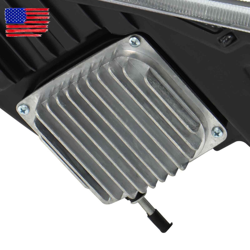 DURAFORCE Right LED Headlight Headlamp For Freightliner Cascadia 2018-2023 A6601405003