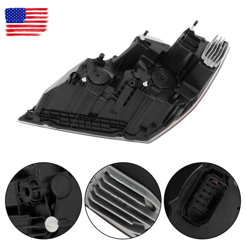 DURAFORCE Right LED Headlight Headlamp For Freightliner Cascadia 2018-2023 A6601405003