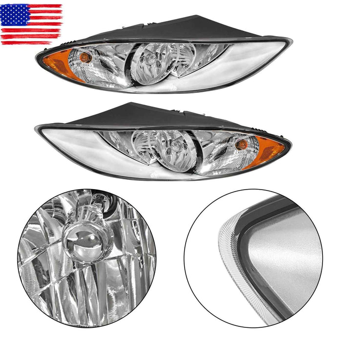 DURAFORCE 1 Pair Headlights Headlamp 3596016C93 3596015C93 For International ProStar 08-16