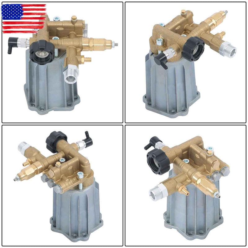 DURAFORCE 3/4" Shaft 2800 PSI Power Pressure Washer Pump For RMV25G30D-EZ, RMV2.5G30DEZ