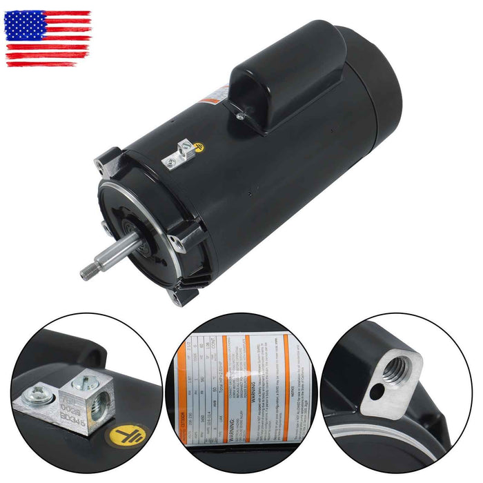 DURAFORCE 208/230V Replacement Electric 2.5HP Pool Pump Motor Single-Speed UST1252 56J