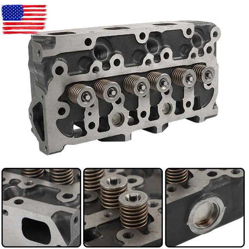 DURAFORCE For Kubota For Bobcat 16875-03043 D722 Engine Complete Cylinder Head With Valves