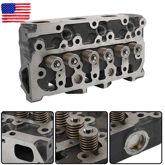 DURAFORCE For Kubota For Bobcat 16875-03043 D722 Engine Complete Cylinder Head With Valves