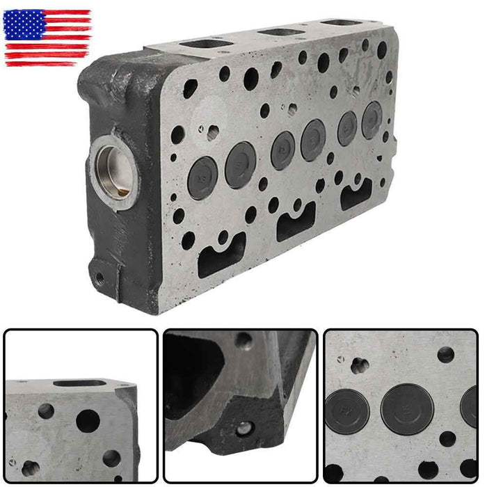 DURAFORCE For Kubota For Bobcat 16875-03043 D722 Engine Complete Cylinder Head With Valves