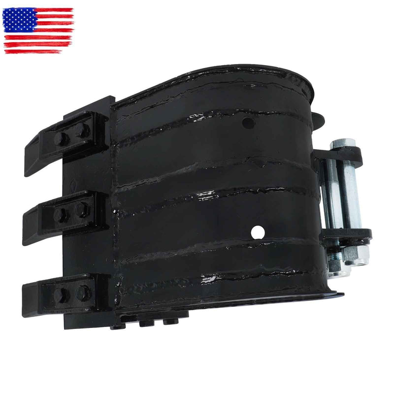 DURAFORCE 300mm Narrow Bucket For 1-2 Ton Mini Excavator Attachment w/ Teeth Bucket