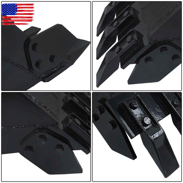 DURAFORCE 300mm Narrow Bucket For 1-2 Ton Mini Excavator Attachment w/ Teeth Bucket