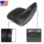 DURAFORCE Universal Replacement High Back Tractor / Forklift / Mower Seat 2 Pcs