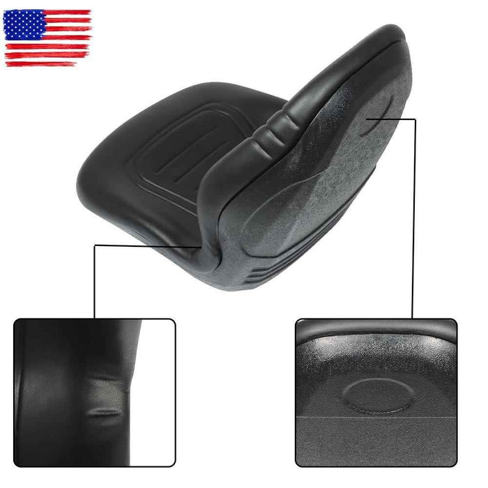 DURAFORCE Universal Replacement High Back Tractor / Forklift / Mower Seat 2 Pcs