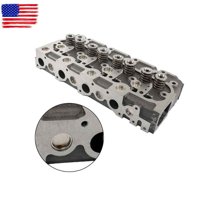 DURAFORCE 17345-03040 V1902 Cylinder Head For Kubota Tractor L3350 Excavator KX151 K101