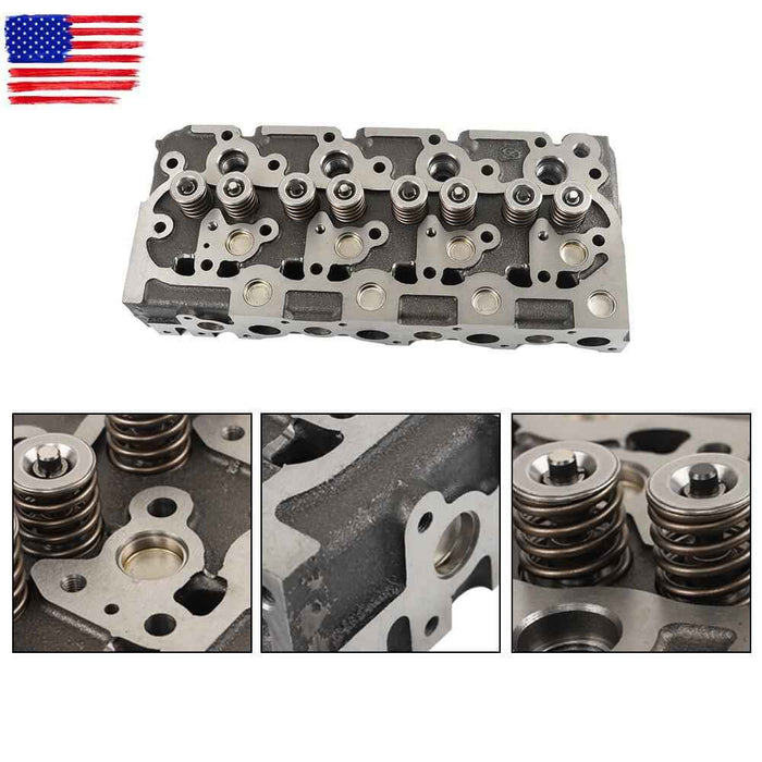 DURAFORCE 17345-03040 V1902 Cylinder Head For Kubota Tractor L3350 Excavator KX151 K101