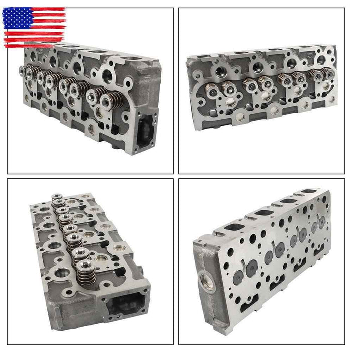 DURAFORCE 17345-03040 V1902 Cylinder Head For Kubota Tractor L3350 Excavator KX151 K101