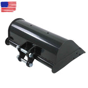 DURAFORCE For Mini Excavator Accessories Flat Plain No Teeth Bucket Attachment 600mm