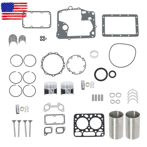 DURAFORCE For Kubota Engine B4200 Tractor Repair Parts Z600 ZB600 Overhaul Rebuild Kit