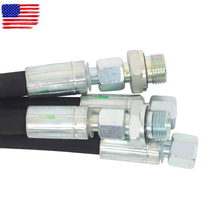 DURAFORCE Mini Digger Earth Auger Drive Motor w/ Hoses For 150mm 200mm 300mm Drill Bits