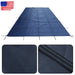 DURAFORCE Winter Rectangle Above Inground Swimming Pool Heavy Duty Safety Cover 27×47FT