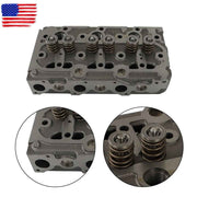 DURAFORCE 15371-03044 For Kubota D750 Engine Complete Cylinder Head Assy & Full Gasket Kit