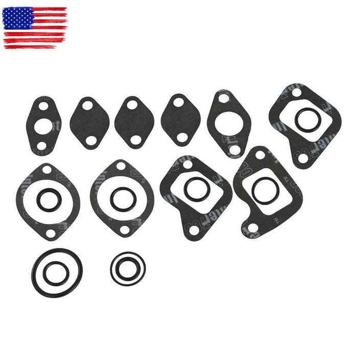 DURAFORCE 15371-03044 For Kubota D750 Engine Complete Cylinder Head Assy & Full Gasket Kit