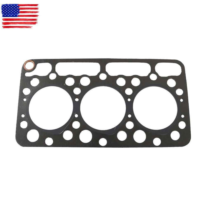 DURAFORCE 15371-03044 For Kubota D750 Engine Complete Cylinder Head Assy & Full Gasket Kit